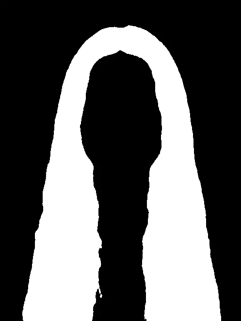 Analisando cabelo da modelo